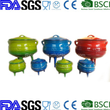 Enamel Cast Iron Cookware Set of Potjie Pot for South Affica Countires
